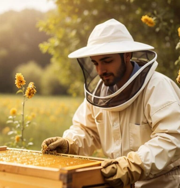 Mel benéfico para a saúde